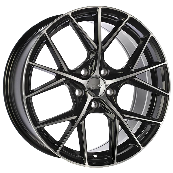 Dai Alloys – A-Spec – Black – 15″x6.5″ 40mm – Summer Wheels – DW1241506