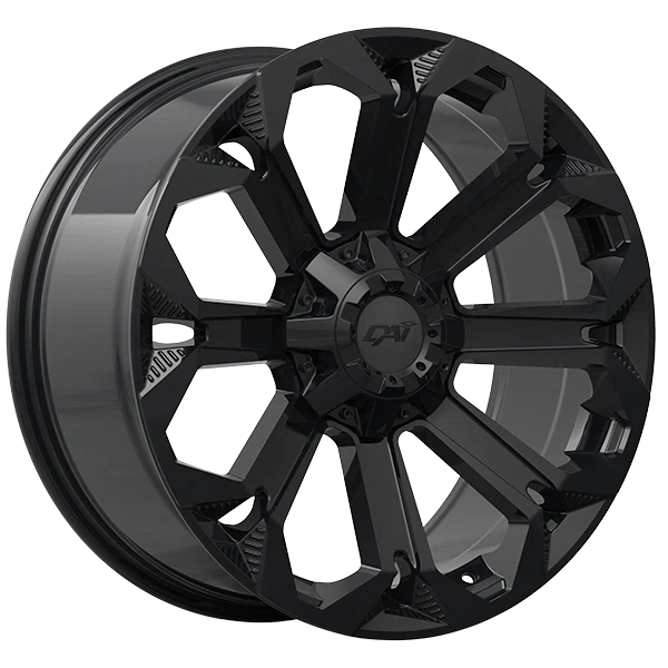 Dai Alloys – Abyss – Black – 17″x9″ 12mm – All weather Wheels – DW1281701