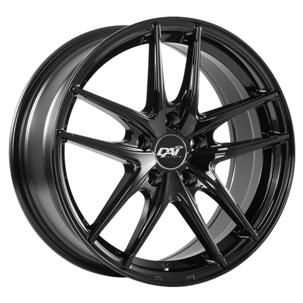 Dai Alloys – Apex – Black – 15″x6.5″ 42mm – All weather Wheels – DW10015013