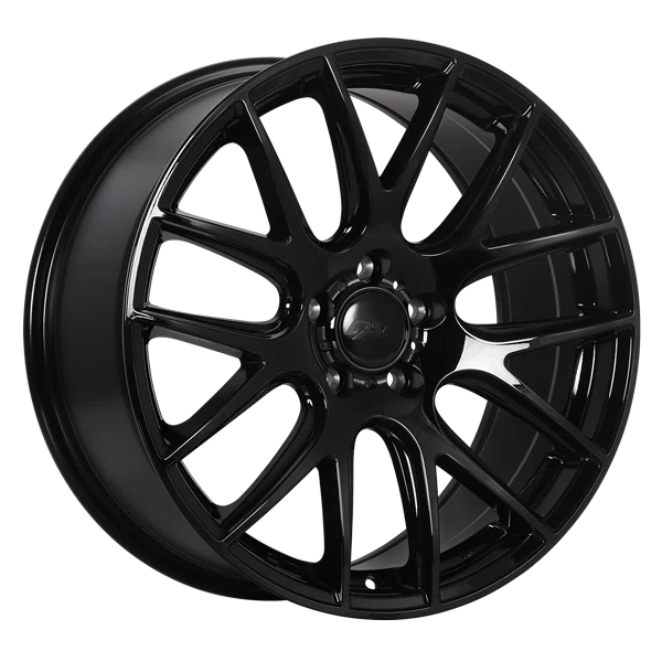 Dai Alloys – Autobahn – Black – 17″x7.5″ 42mm – All weather Wheels – DW4817007