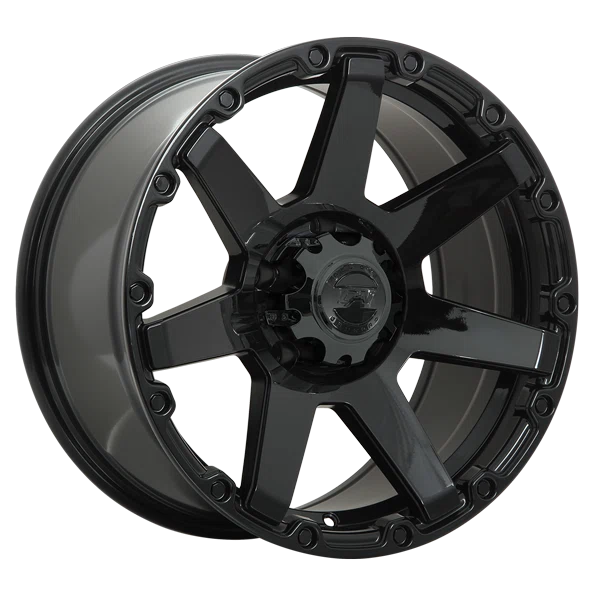 Dai Alloys – Barrett – Black – 17″x8″ 10mm – All weather Wheels – DW9817008