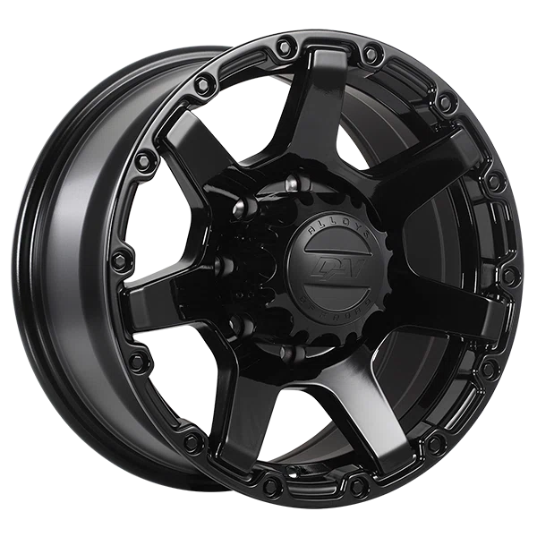 Dai Alloys – Barrett – Black – 17″x8″ 20mm – All weather Wheels – DW9817009