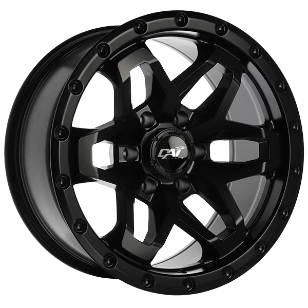 Dai Alloys – Blitz – Black – 17″x9″ -15mm – All weather Wheels – DW1261701