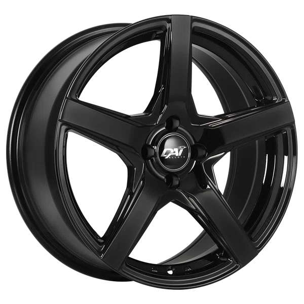 Dai Alloys – Cor – Black – 16″x7″ 40mm – All weather Wheels – DW10616002