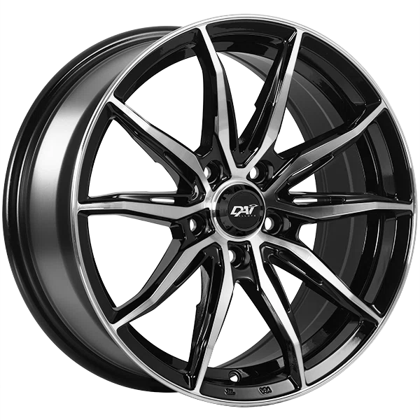 Dai Alloys – Frantic – Black – 15″x6.5″ 38mm – Summer Wheels – DW11515005