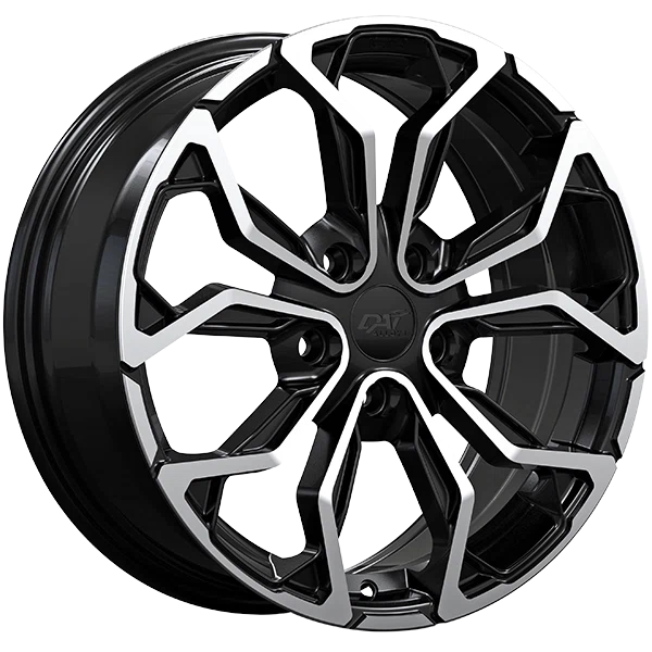 Dai Alloys – MUSE – Black – 17″x7″ 35mm – Summer Wheels – DW1311703