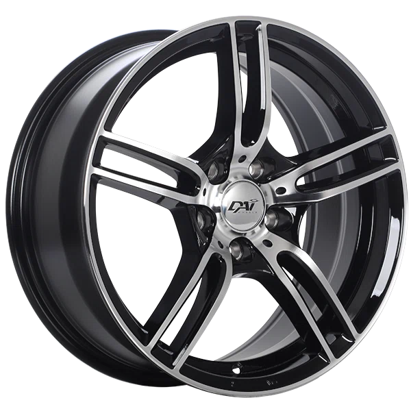 Dai Alloys – Mazza – Black – 15″x6.5″ 40mm – Summer Wheels – DW12015001
