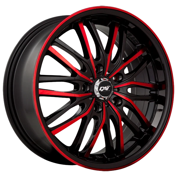 Dai Alloys – Mephisto – Black – 17″x7.5″ 45mm – Summer Wheels – DW521771524573