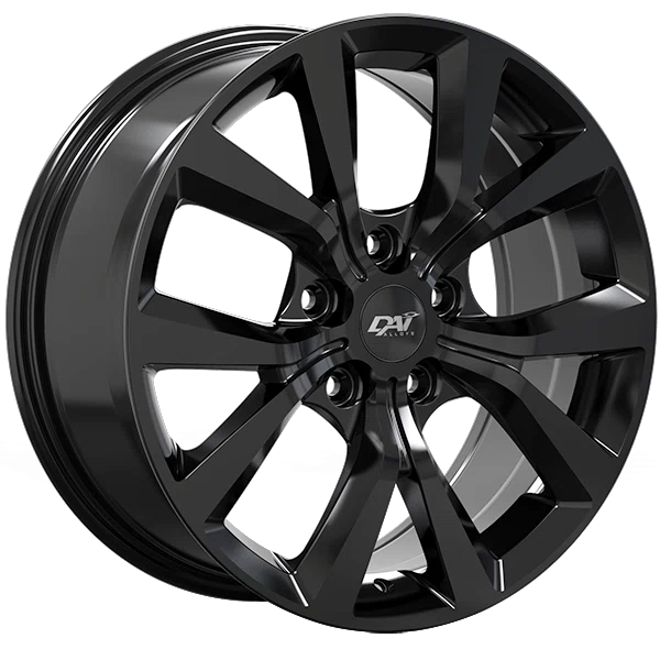 Dai Alloys – MISSION – Black – 17″x7.5″ 40mm – All weather Wheels – DW10717005
