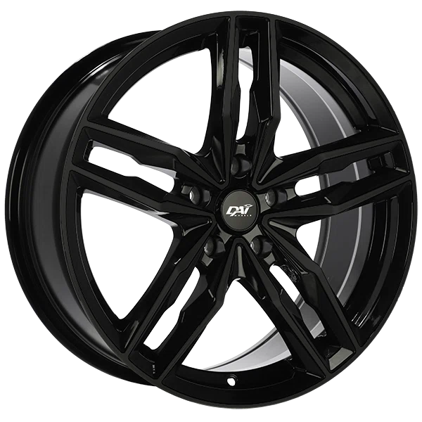 Dai Alloys – Moda – Black – 16″x7″ 40mm – All weather Wheels – DW1251603
