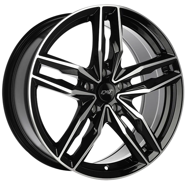 Dai Alloys – Moda – Black – 15″x6.5″ 40mm – Summer Wheels – DW1251501