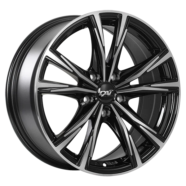 Dai Alloys – ORACLE – Black – 16″x7″ 40mm – Summer Wheels – DW801601