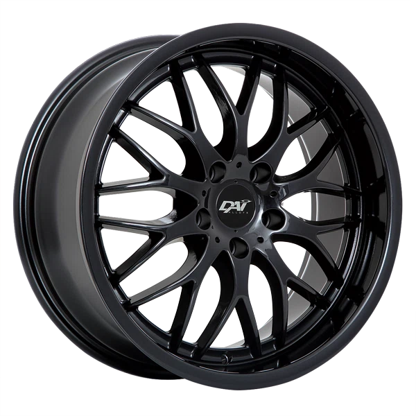 Dai Alloys – Passion – Black – 17″x7.5″ 45mm – All weather Wheels – DW4617002