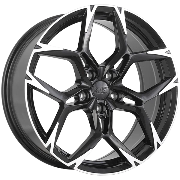 Dai Alloys – RAZOR-X – Black – 19″x8″ 40mm – Summer Wheels – DW1391901