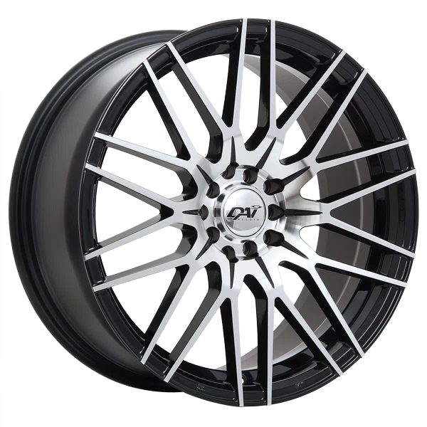 Dai Alloys – Rebel – Black – 17″x7.5″ 40mm – Summer Wheels – DW8117004