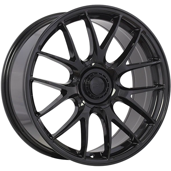 Dai Alloys – VELOCITY – Black – 19″x8.5″ 35mm – All weather Wheels – DW1371901