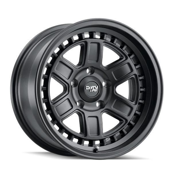 Dirty Life – CAGE – Black – 17″x8.5″ -6mm – All weather Wheels – 9308-7832MB