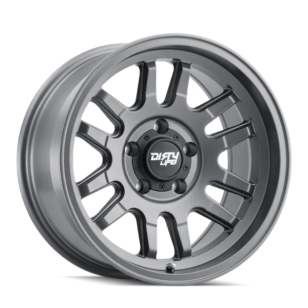 Dirty Life – CANYON – Grey – 17″x9″ 0mm – All weather Wheels – 9310-7985MGT0
