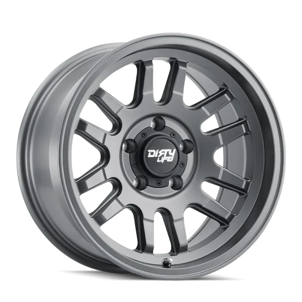 Dirty Life – CANYON – Grey – 17″x8.5″ 25mm – Summer Wheels – 9310-7883MGT25