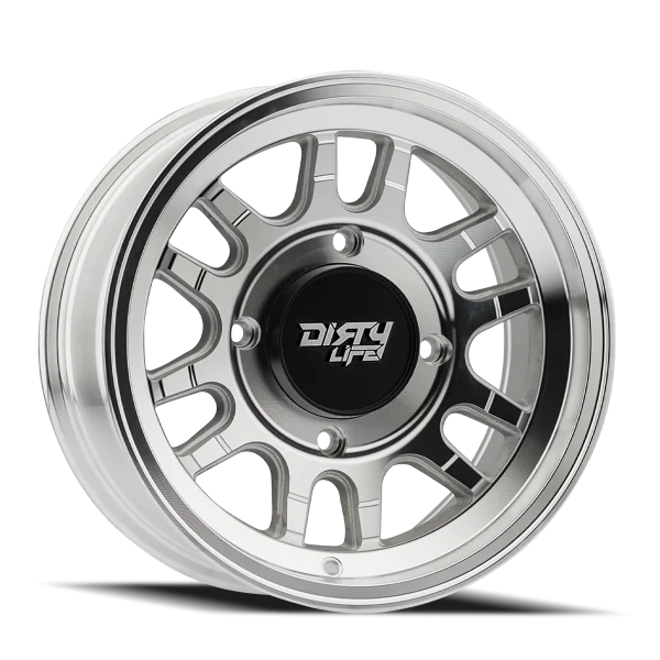 Dirty Life – CANYON SPORT SXS – Silver – 14″x7″ 13mm – Summer Wheels – 9310S-47102M