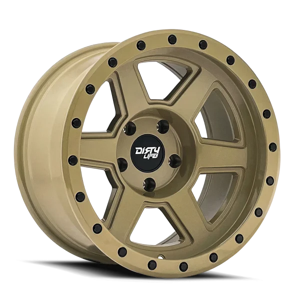 Dirty Life – COMPOUND – Desert Sand – 17″x9″ -12mm – All weather Wheels – 9315-7983DS12