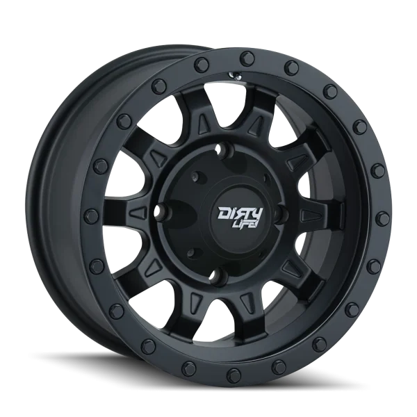 Dirty Life – ROADKILL – Black – 14″x7″ 13mm – All weather Wheels – 9301-47101MB