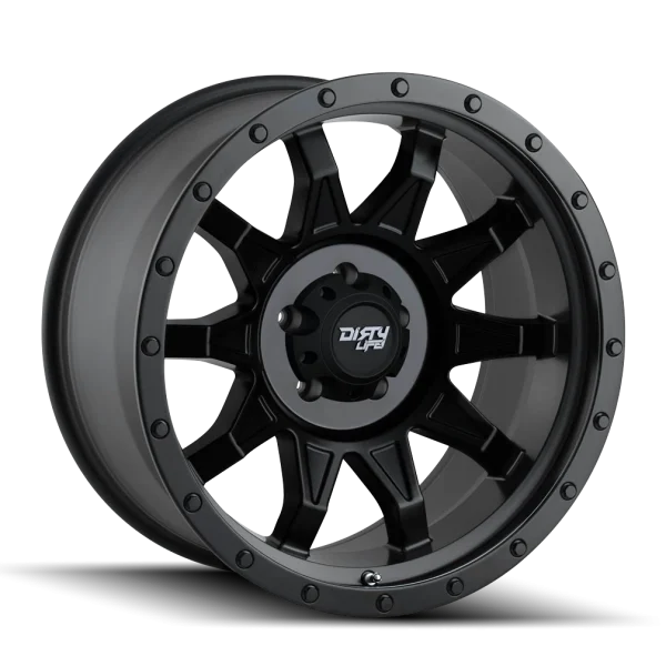 Dirty Life – ROADKILL – Black – 14″x7″ 13mm – All weather Wheels – 9301-47101MBN