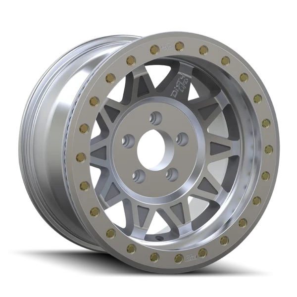 Dirty Life – ROADKILL RACE – Silver – 14″x7″ 13mm – Summer Wheels – 9302-47101M