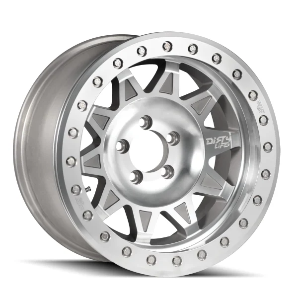 Dirty Life – ROADKILL RACE – Silver – 17″x9″ -14mm – Summer Wheels – 9302-7999M14