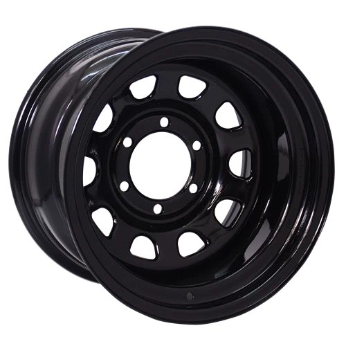 Envy Wheels – 101MB D WINDOW – Black – 15″x10″ -38mm – All weather Wheels – 101MB-15511483838