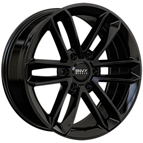 Envy Wheels – APOLLO Q – Black – 18″x8″ 25mm – All weather Wheels – 223SB-F18613587125