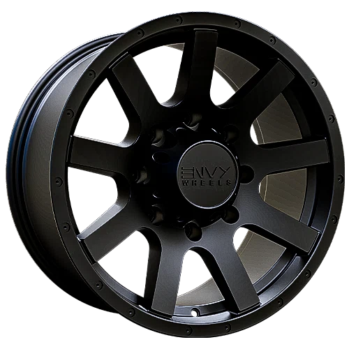 Envy Wheels – CRAZE – Black – 17″x9″ 25mm – All weather Wheels – 333SB-U178165121525