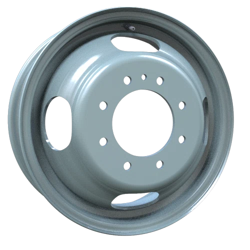 Envy Wheels – Dually Steel Wheel – Grey – 16″x6″ 136mm – All weather Wheels – NX45463