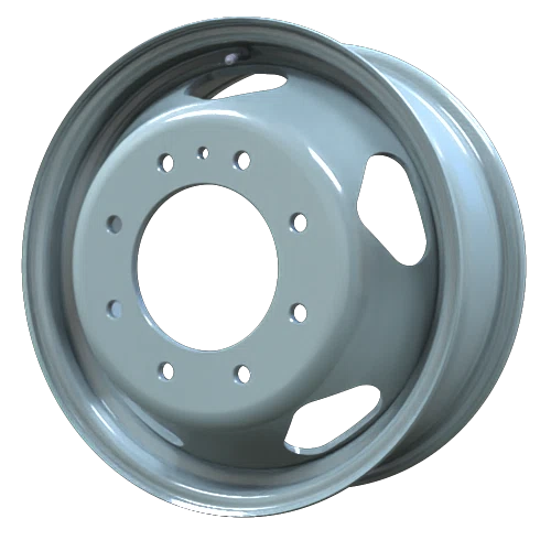 Envy Wheels – Dually Steel Wheel – Grey – 17″x6.5″ 135mm – All weather Wheels – NX42784