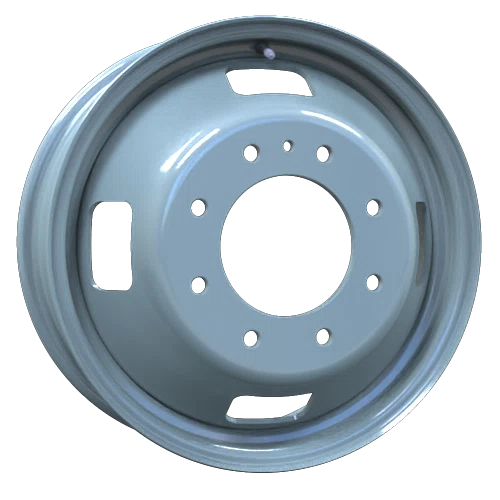 Envy Wheels – Dually Steel Wheel – Grey – 17″x6.5″ 143mm – All weather Wheels – NX41785