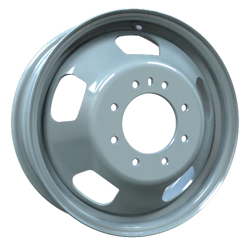 Envy Wheels – Dually Steel Wheel – Grey – 17″x6″ 136mm – All weather Wheels – NX42786
