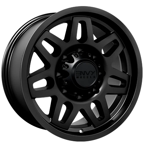 Envy Wheels – ET-2 – Black – 16″x8″ 10mm – All weather Wheels – 222SB-U16816512110