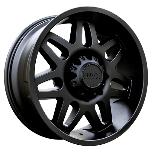 Envy Wheels – ET-2 – Black – 18″x9″ 18mm – All weather Wheels – 222SB-U18816512118