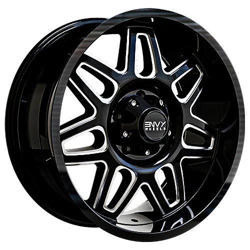 Envy Wheels – ET-2 – Black – 20″x9″ 18mm – Summer Wheels – 222BM-CD20513977818