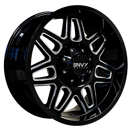 Envy Wheels – ET-2 – Black – 18″x9″ 18mm – Summer Wheels – 222BM-U18816512118
