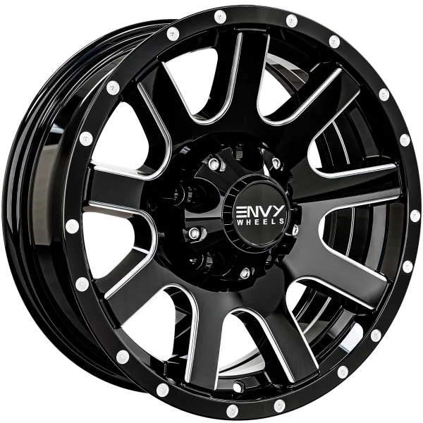 Envy Wheels – ET-3T – Black – 14″x6″ 0mm – Summer Wheels – 333TBM-TR14511483820