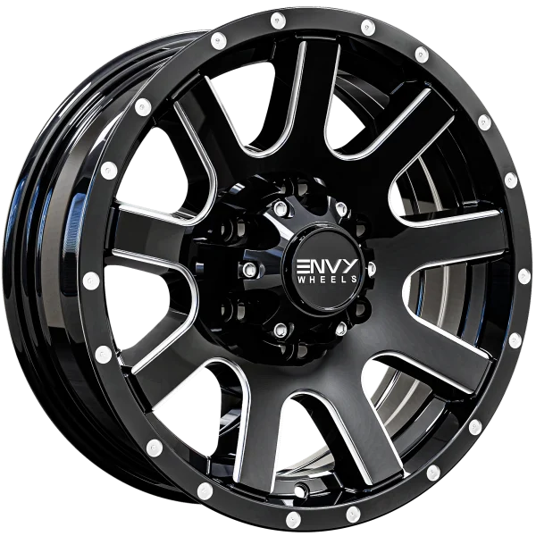 Envy Wheels – ET-3T – Black – 15″x6″ 0mm – Summer Wheels – 333TBM-TR156139107950