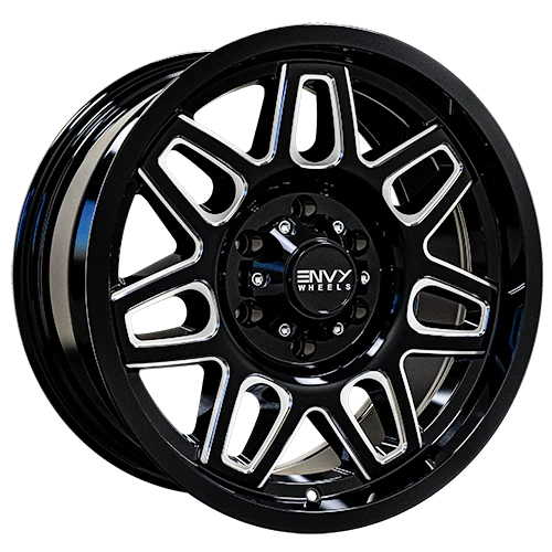 Envy Wheels – ET2 – Black – 18″x9″ 18mm – Summer Wheels – 222BM-V2U18613910618