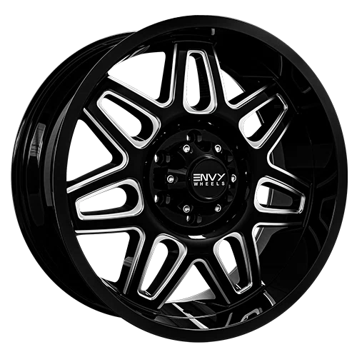 Envy Wheels – ET2 – Black – 20″x9″ 10mm – Summer Wheels – 222BM-U20613910610