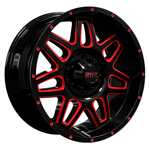 Envy Wheels – ET-2 – Black – 20″x9″ 18mm – Summer Wheels – 222BR-F20613587118