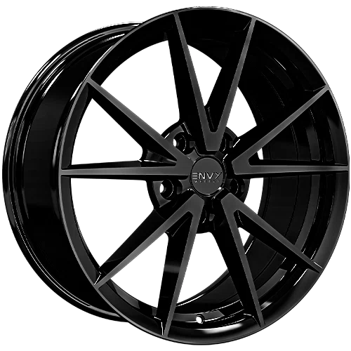 Envy Wheels – EV-10 – Black – 16″x7″ 40mm – All weather Wheels – 846B-U16510073140
