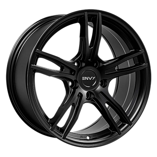 Envy Wheels – EV-5 – Black – 16″x6.5″ 35mm – All weather Wheels – A245096