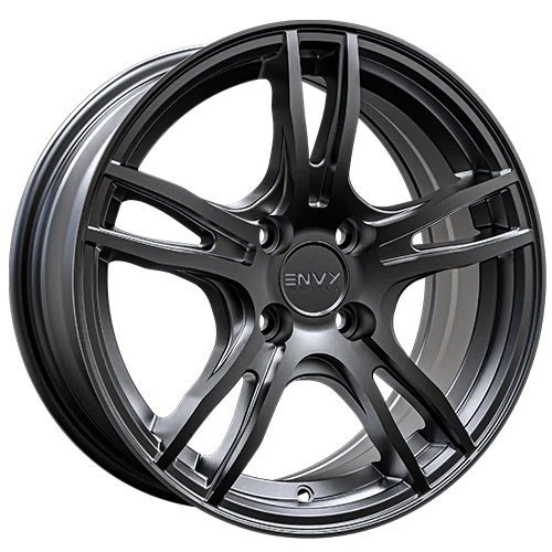 Envy Wheels – EV-5 – Gunmetal – 15″x6.5″ 38mm – All weather Wheels – 546GM-AH15410056138