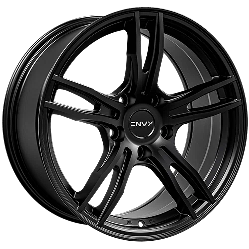 Envy Wheels – EV-5 – Black – 15″x6.5″ 38mm – All weather Wheels – 546SB-AH15511464138
