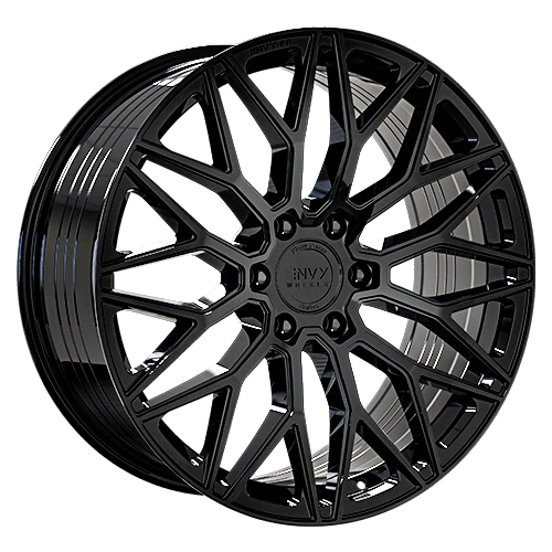 Envy Wheels – FF-2 – Black – 20″x9″ 25mm – All weather Wheels – FF2GB-F209613587125